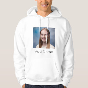 Sudadera personalizado de imágenes de carga Foto y nombre P