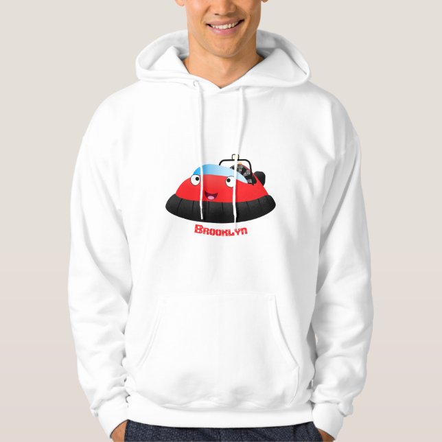 Sudadera Personalizado de jornalero alegre rojo (Anverso)