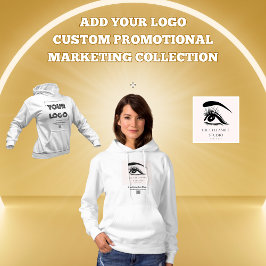 Sudadera Personalizado de logotipos y mujeres de marketing 