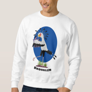 Sudadera Personalizado de notas de escritura de pájaros de