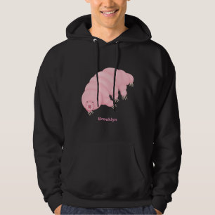 Sudadera Personalizado de oso de agua tardígrado rosa y sua