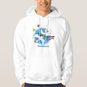 Sudadera Personalizado de pájaros de cacatúa graciosa