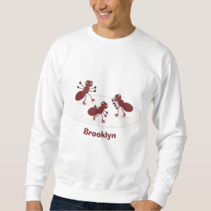 Sudadera Personalizado de patinaje sobre hielo de hormigas 