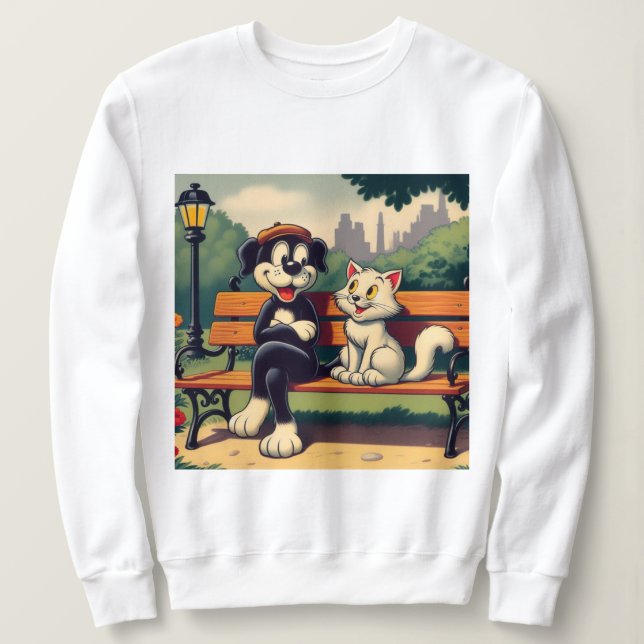 Sudadera Personalizado de perros/gatos de origen animal (Anverso del diseño)