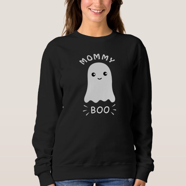 Sudadera Personalizado de Personalizado "BOO" Fantasma (Anverso)