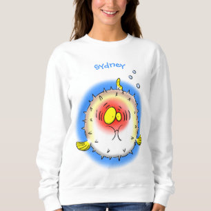 Sudadera Personalizado de pescado porcupy de marisco de pur