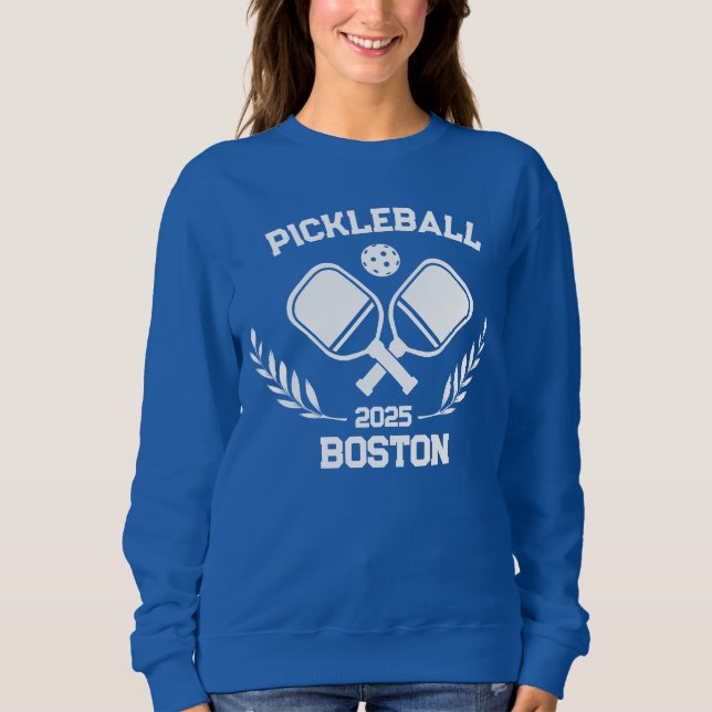 Sudadera Personalizado de Pickleball Boston 2025 (Anverso)
