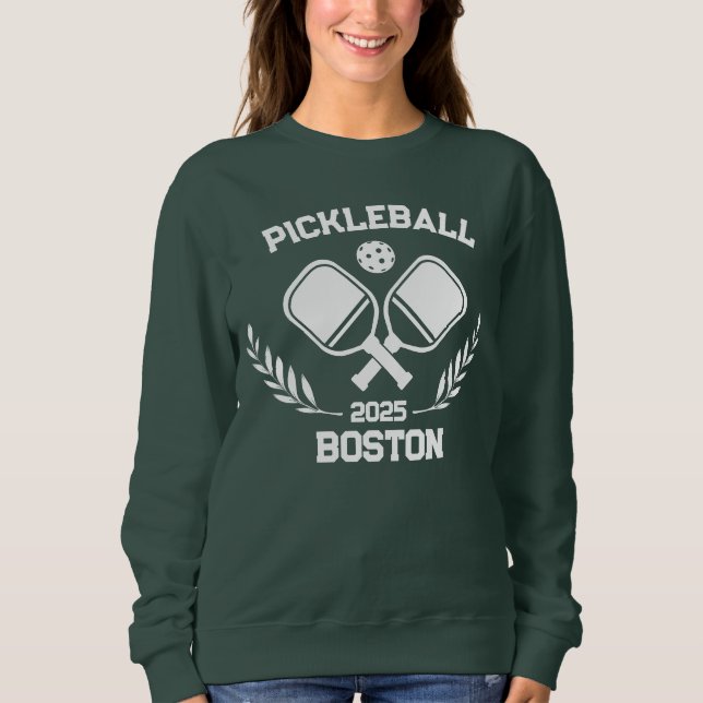 Sudadera Personalizado de Pickleball Boston 2025 (Anverso)