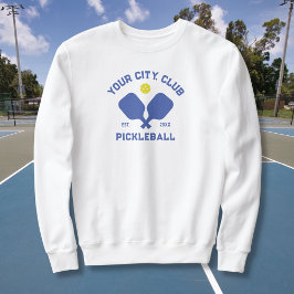Sudadera Personalizado de Pickleball Club Team Player