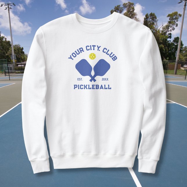 Sudadera Personalizado de Pickleball Club Team Player (Subido por el creador)