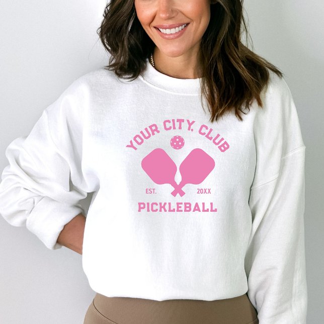 Sudadera Personalizado de Pickleball Club Team Player (Subido por el creador)