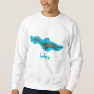 Sudadera Personalizado de plesiosaurios monstruo del mar