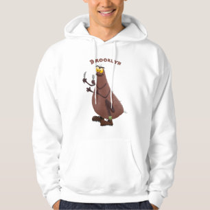 Sudadera Personalizado de pulgas fea hambrienta