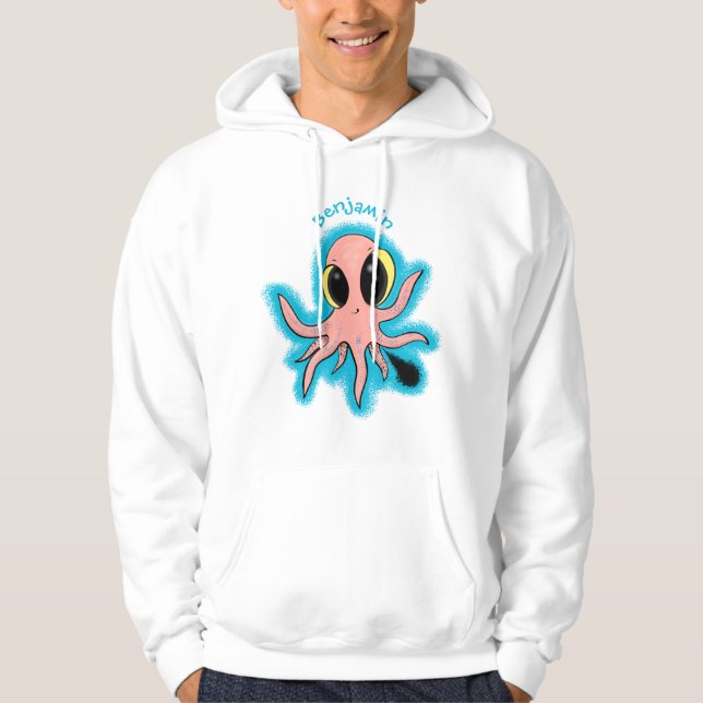 Sudadera Personalizado de pulpo para bebés, dulce y descara (Anverso)