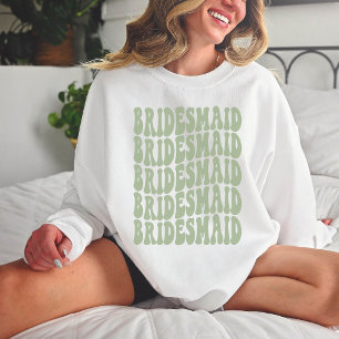 Sudadera Personalizado de regalo de dama de honor Bachelore