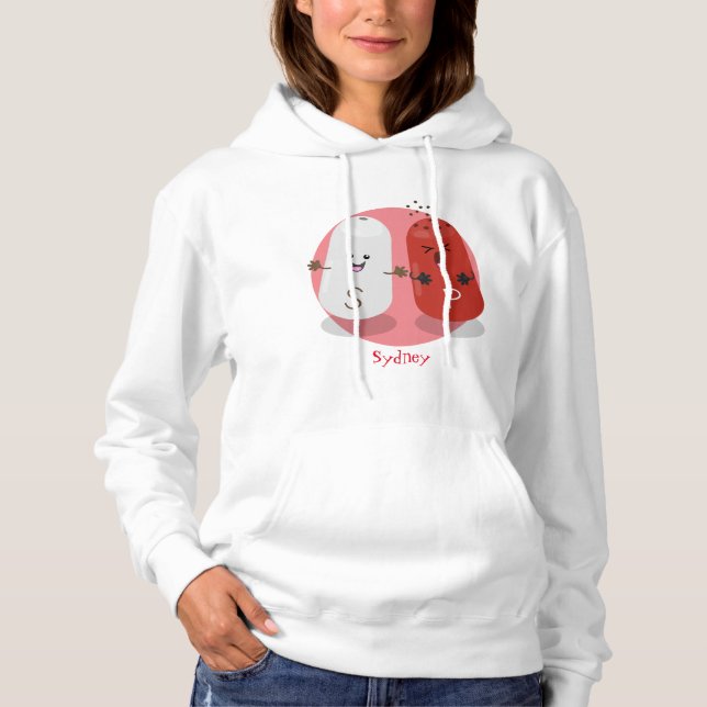 Sudadera Personalizado de salinas y batidores de pimienta d (Anverso)