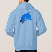 Personalizado de Salto Cute Dolphin Hoodie