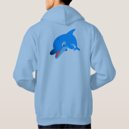 Sudadera Personalizado de Salto Cute Dolphin Hoodie