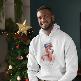 Sudadera Personalizado de Santa Claus Snowbird Flamingo