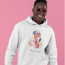 Sudadera Personalizado de Santa Claus Snowbird Flamingo