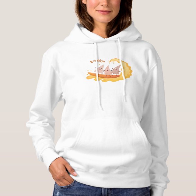Sudadera Personalizado de surf con chips de maíz de nachos (Anverso)
