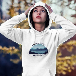 Sudadera Personalizado de vacaciones de verano del lago azu