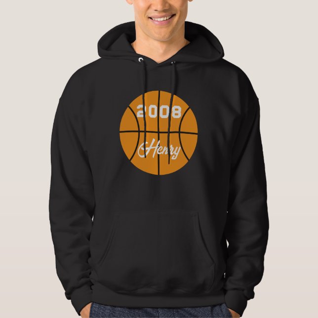Sudadera Personalizado del baloncesto (Anverso)