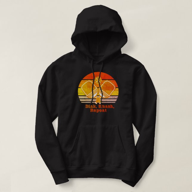Sudadera Personalizado Dink & Smash Sunset Design Humor de  (Diseño del anverso)