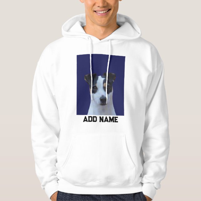 Sudadera Personalizado Dog Lover Foto y nombre personalizad (Anverso)