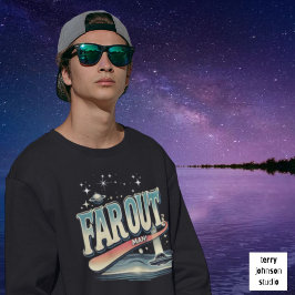 Sudadera Personalizado el eslogan del 'Retro del Hombre Lej