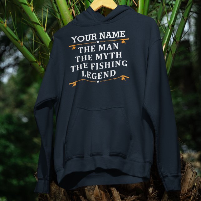 Sudadera Personalizado El Hombre El Mito De La Leyenda Pesq (Subido por el creador)