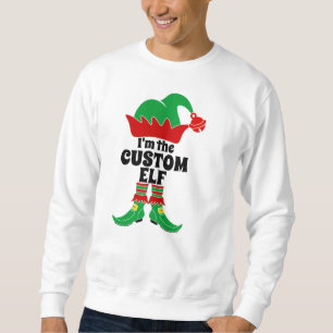 Sudadera Personalizado Elf Yo Soy El Personalizado Elf