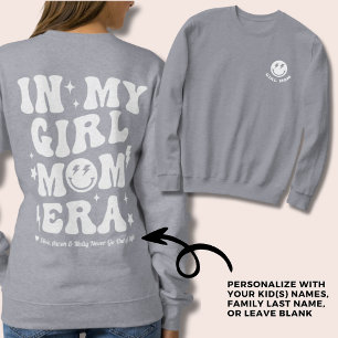 Sudadera Personalizado En El Gris De La Era De Mi Mamá Chic