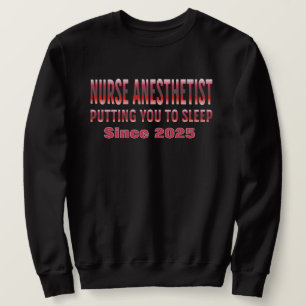 Sudadera Personalizado Enfermera Anestesista Graciosa Te Po