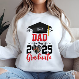 Sudadera Personalizado Foto Orgulloso Graduado Familia Rega