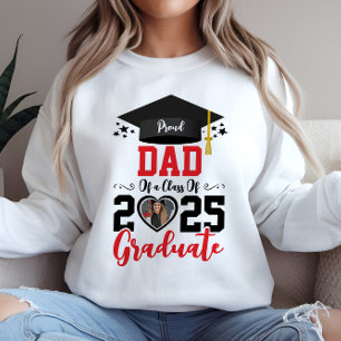 Sudadera Personalizado Foto Orgulloso Graduado Familia Rega