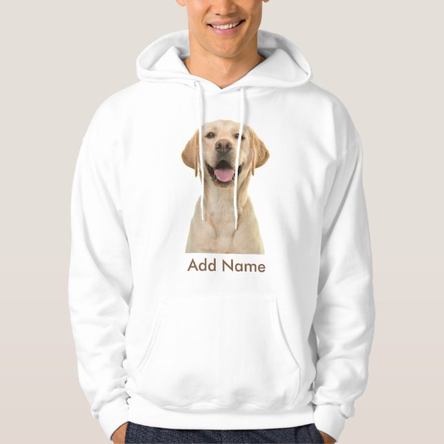 Sudadera Personalizado Foto y nombre Hoodie Personalizado (Anverso)