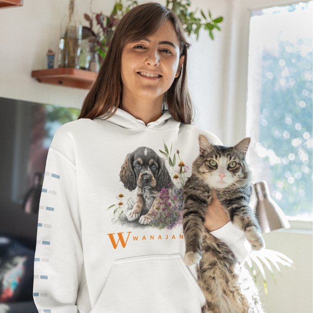 Sudadera Personalizado fotográfico Mascota de Cocker Spanie (Subido por el creador)