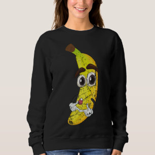 Sudadera Personalizado Fruta Bananera Amante de comida salu