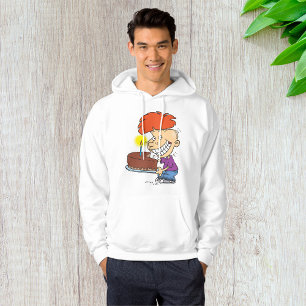 Sudadera Personalizado gracioso con pastel de cumpleaños de