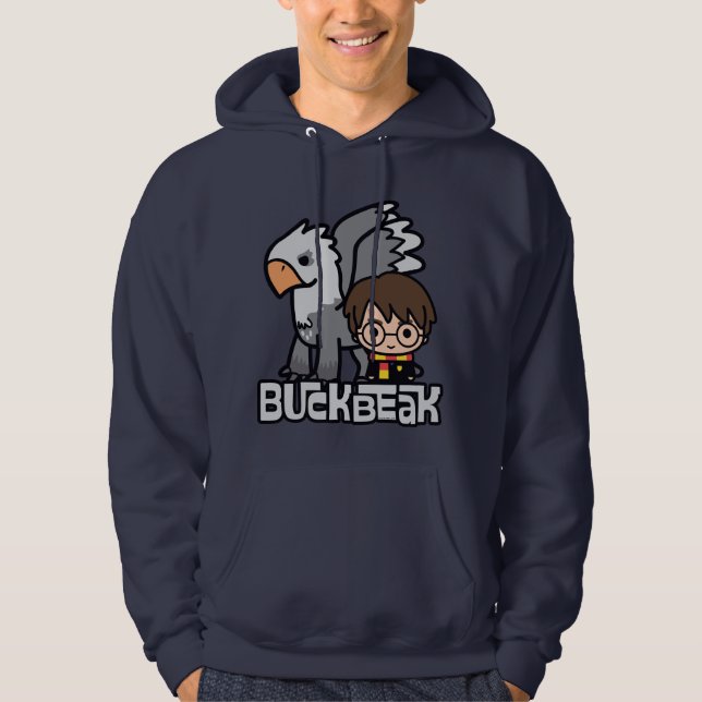 Sudadera Personalizado Harry Potter y Buckbeak (Anverso)