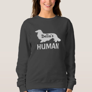 Sudadera Personalizado humano de Hair Dachshund