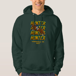 Sudadera Personalizado Hunter Horse Event o Location Date N