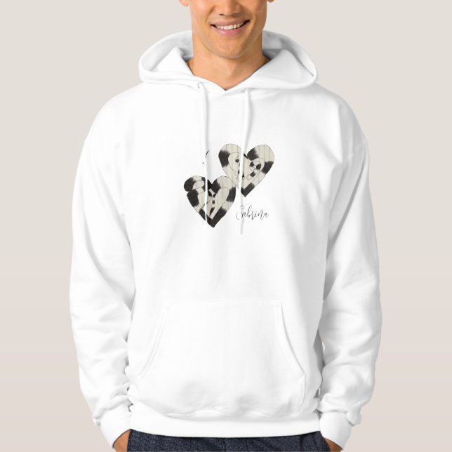 Sudadera Personalizado "I Am In Love" (Estoy enamorado) (Anverso)