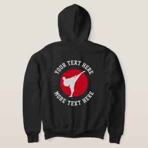 Sudadera Personalizado karate escuela azotazo para caza