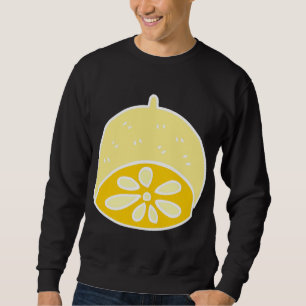 Sudadera Personalizado Kawaii Anime de la fruta de limón de