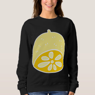 Sudadera Personalizado Kawaii Anime de la fruta de limón de