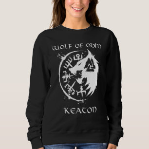 Sudadera Personalizado Lobo De Odin Keaton