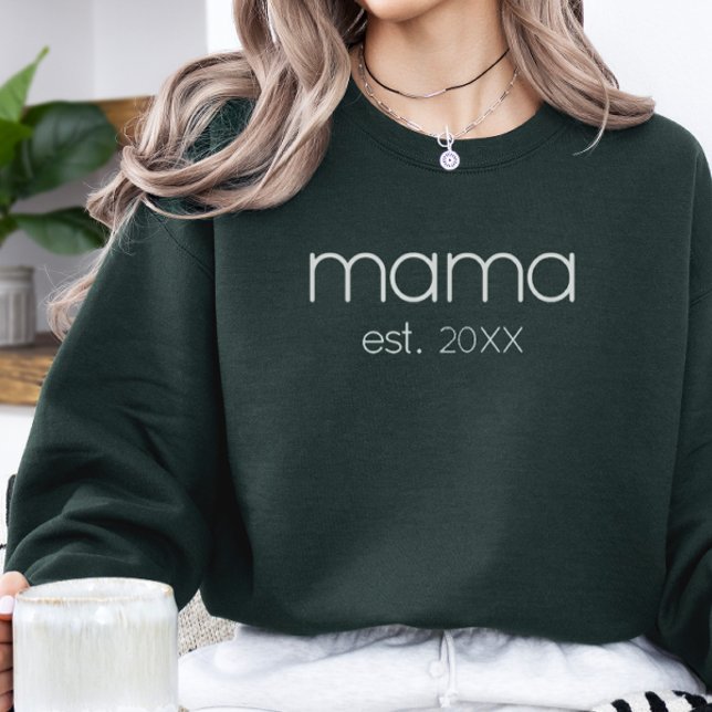 Sudadera Personalizado Mama (Custom Mama Sweatshirt)