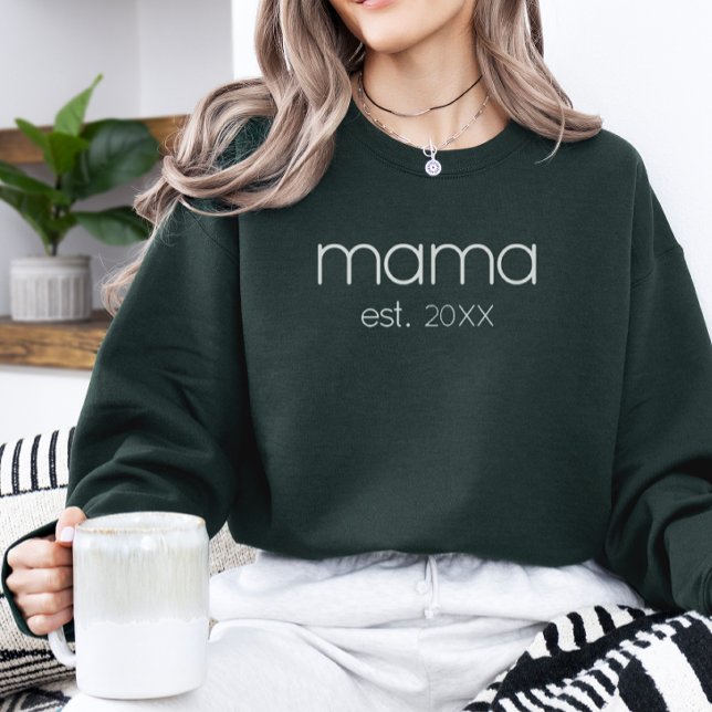 Sudadera Personalizado Mama (Custom Mama Sweatshirt)